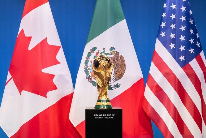 FIFA World Cup 2026 Host Countries Flags FIFA World Cup 2026 Host Countries Flags