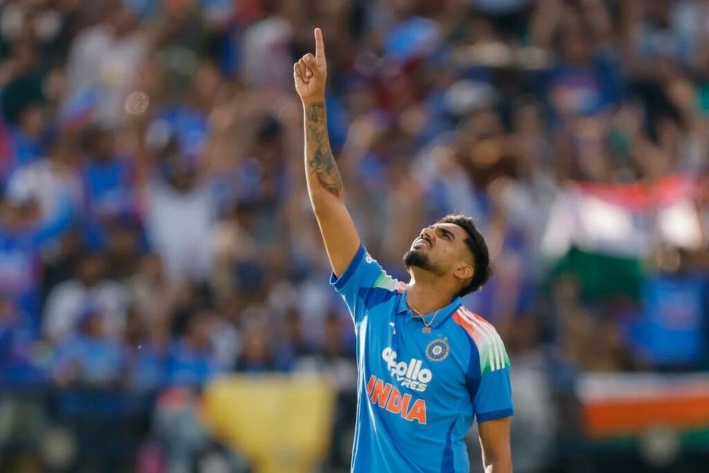 Gurnoor Brar in IND vs AFG 1st ODI Gurnoor Brar in IND vs AFG 1st ODI