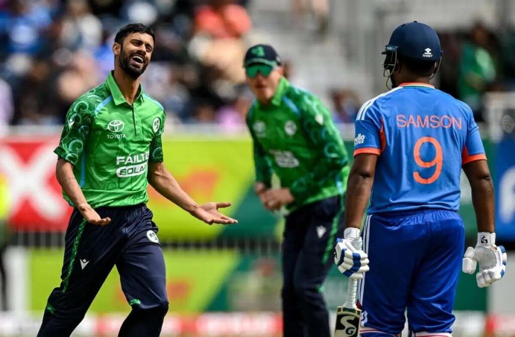 Jai Moondra in Ireland vs India T20I Jai Moondra in Ireland vs India T20I