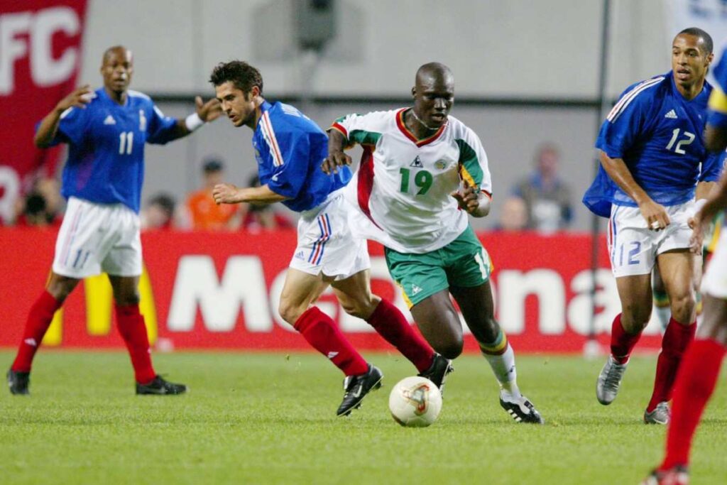 2002 FIFA World Cup Match Between France And Senegal 2002 FIFA World Cup Match Between France And Senegal