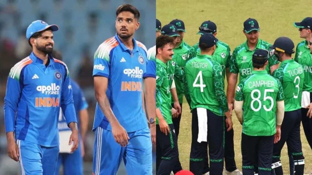 India and Ireland players India and Ireland players