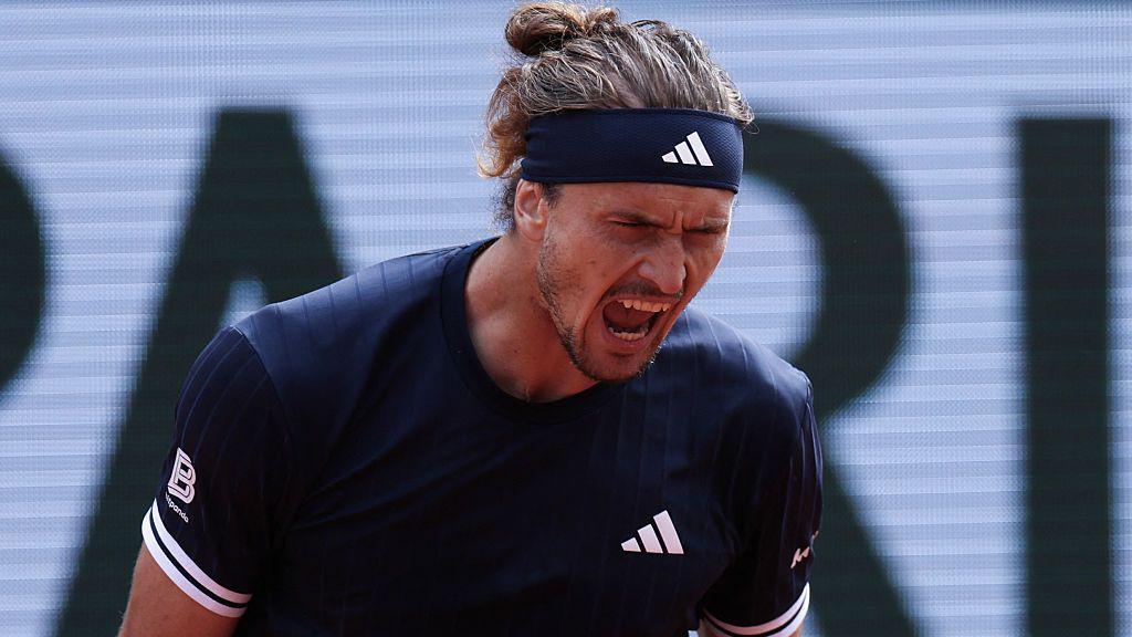 Alexander Zverev at the French Open 2026 Semi- Final Alexander Zverev at the French Open 2026 Semi- Final