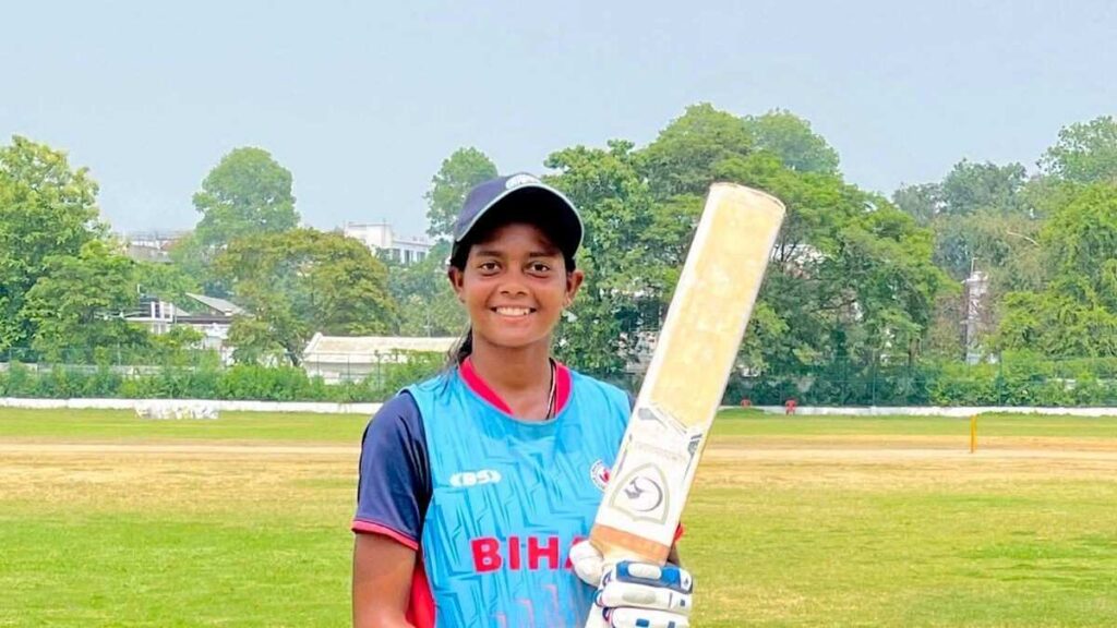 Akshara Gupta in Women's U19 Match in Bihar Akshara Gupta in Women's U19 Match in Bihar