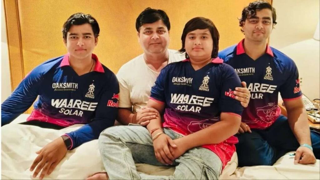 Ashirwad Sooryavanshi with family Ashirwad Sooryavanshi with family