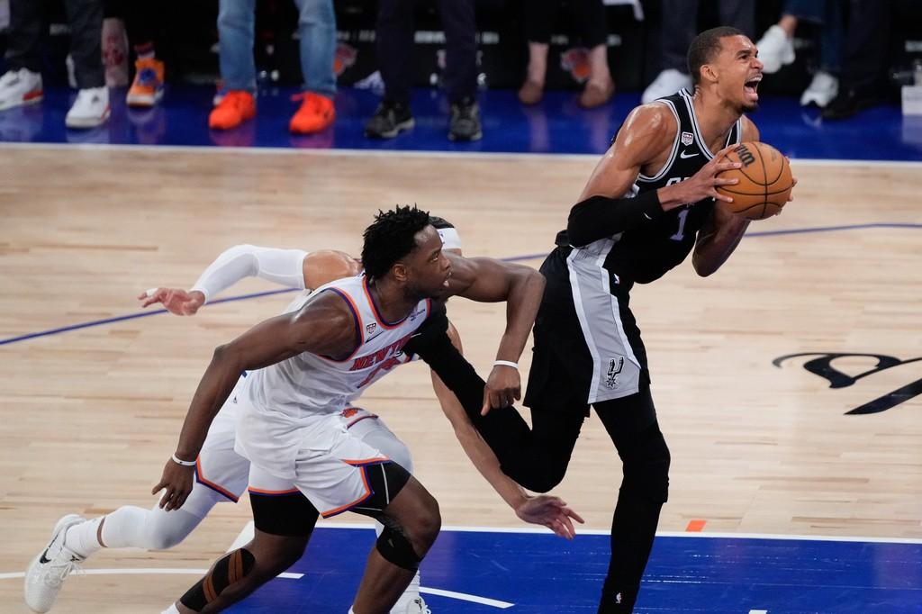 Victor Wembanyama in the NBA Finals Game 4 Victor Wembanyama in the NBA Finals Game 4