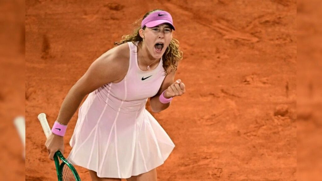 Mirra Andreeva in the French Open 2026 Semifinal Mirra Andreeva in the French Open 2026 Semifinal