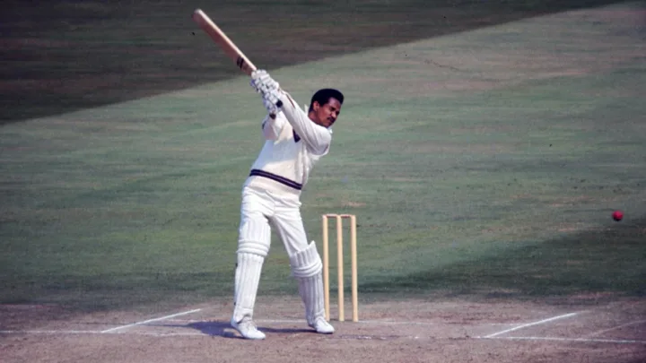 Sir Gary Sobers playing in test cricket Sir Gary Sobers playing in test cricket
