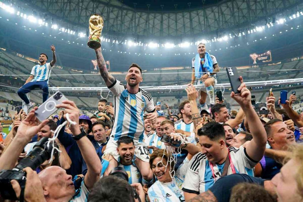 The Argentina Team Wining the 2022 FIFA World Cup The Argentina Team Wining the 2022 FIFA World Cup