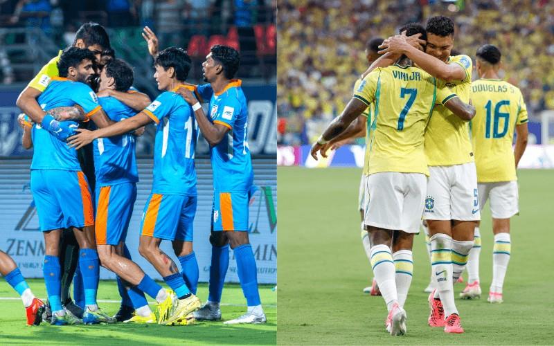 India vs Brazil Men's National Teams India vs Brazil Men's National Teams