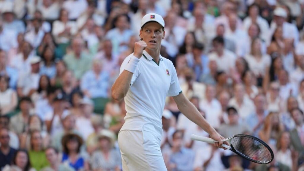 Jannik Sinner in Wimbledon 2026 Men's Singles Final Jannik Sinner in Wimbledon 2026 Men's Singles Final