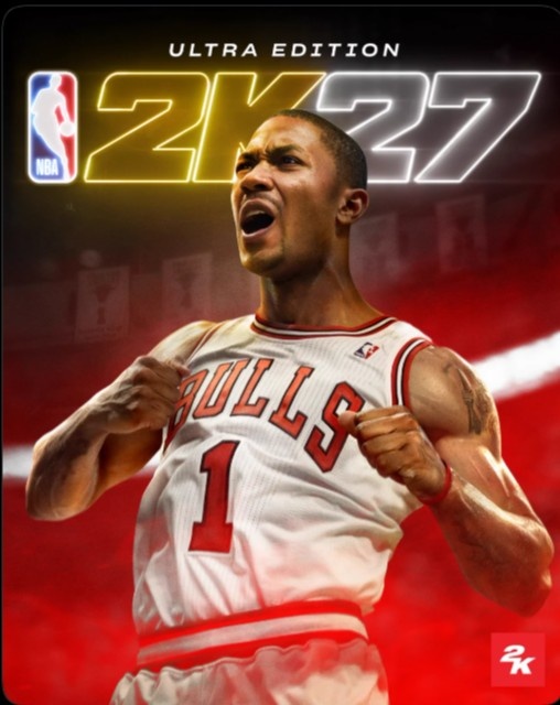 NBA 2K27 Cover Derrick Rose on NBA 2K27 Cover