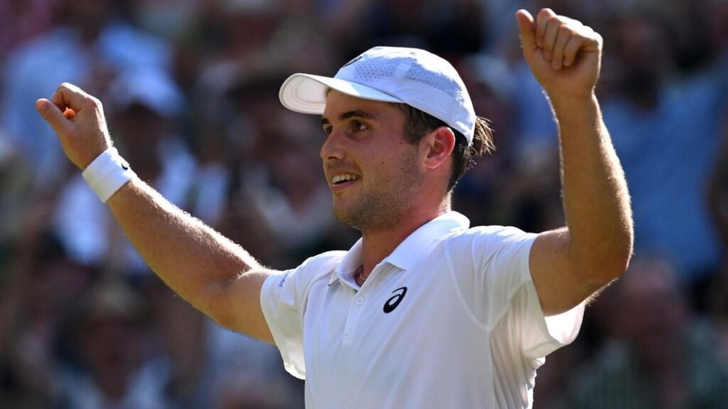 Arthur Fery after winning Wimbledon 2026 Quarterfinals Arthur Fery after winning Wimbledon 2026 Quarterfinals