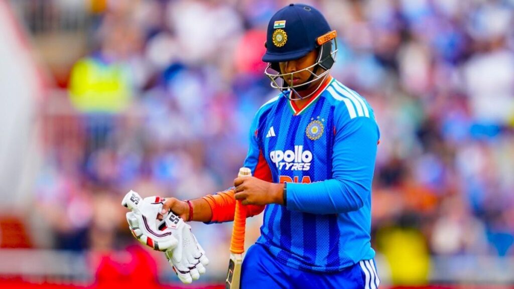 Sooryavanshi after getting out to Archer in the 4th T20I Sooryavanshi after getting out to Archer in the 4th T20I