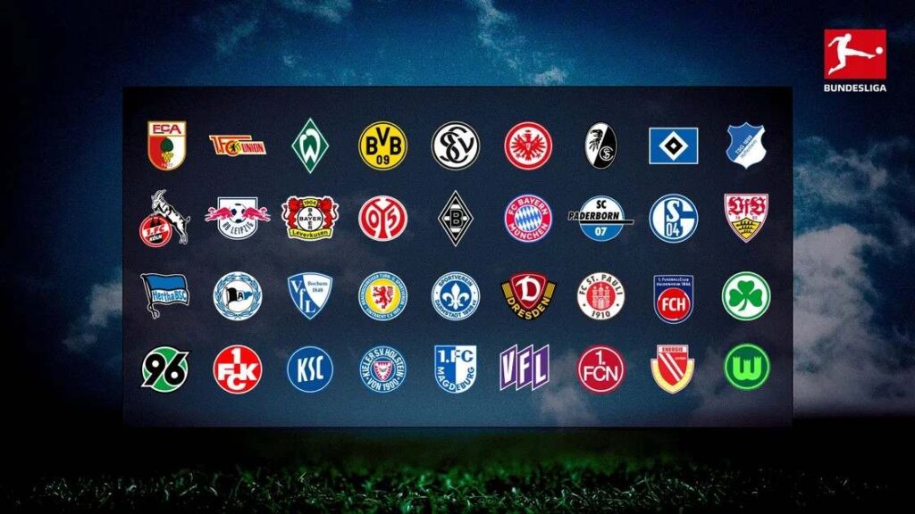 Bundesliga 2026-27 Team Logos Bundesliga 2026-27 Team Logos