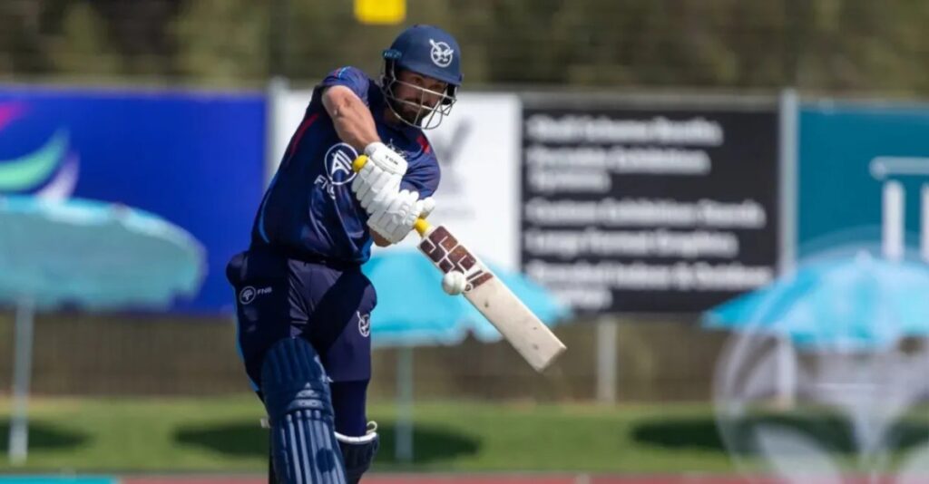 Jan Frylinck in Namibia T20 Tri-Series 2026 Match 1 Jan Frylinck in Namibia T20 Tri-Series 2026 Match 1
