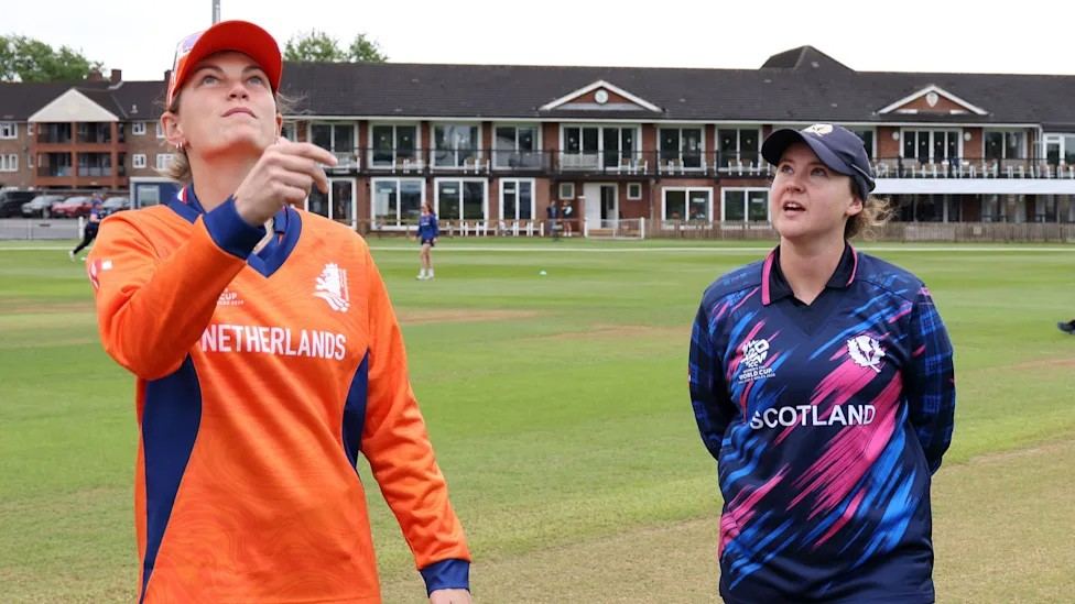 Netherlands Women's Tour of Scotland 2026 Toss By Captains Netherlands Women's Tour of Scotland 2026 Toss By Captains