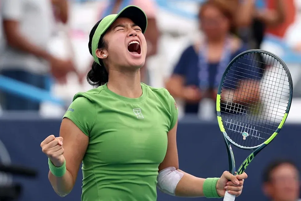 Alex Eala after wining the 2026 DC Open title Alex Eala after wining the 2026 DC Open title