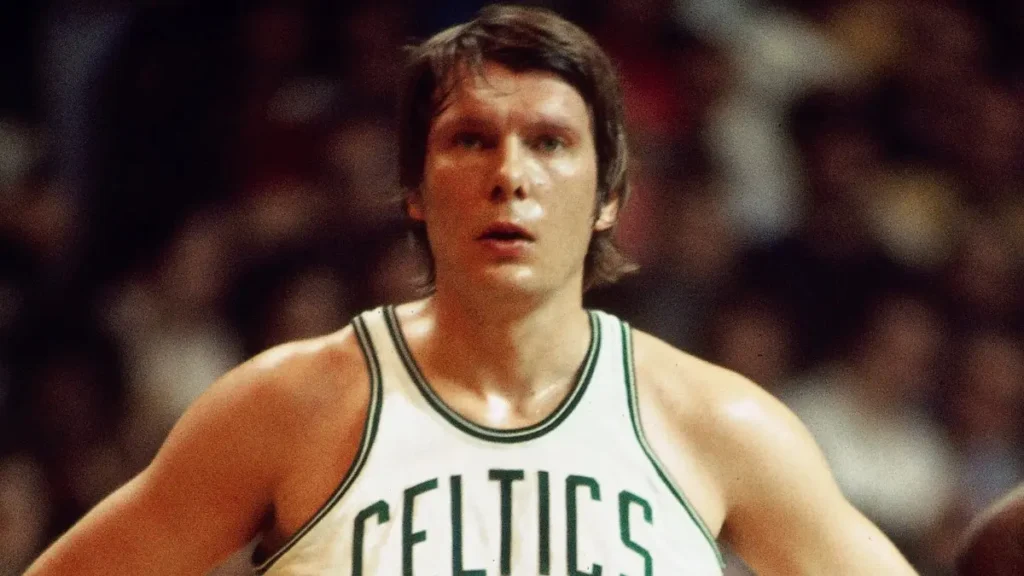 Don Nelson during his playing days with Boston Celtics Don Nelson during his playing days with Boston Celtics