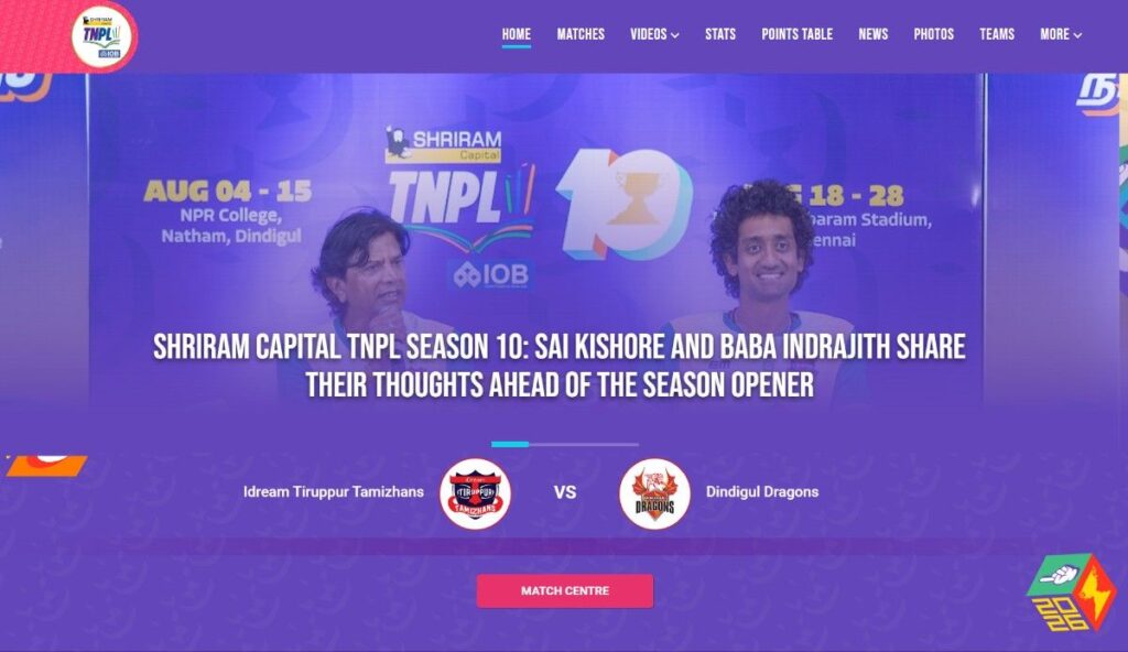 TNPL Website Home Page TNPL Website Home Page
