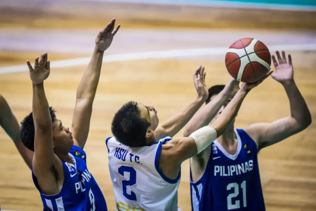 Chinese Taipei vs Philippines in FIBA U18 Basketball Match Chinese Taipei vs Philippines in FIBA U18 Basketball Match