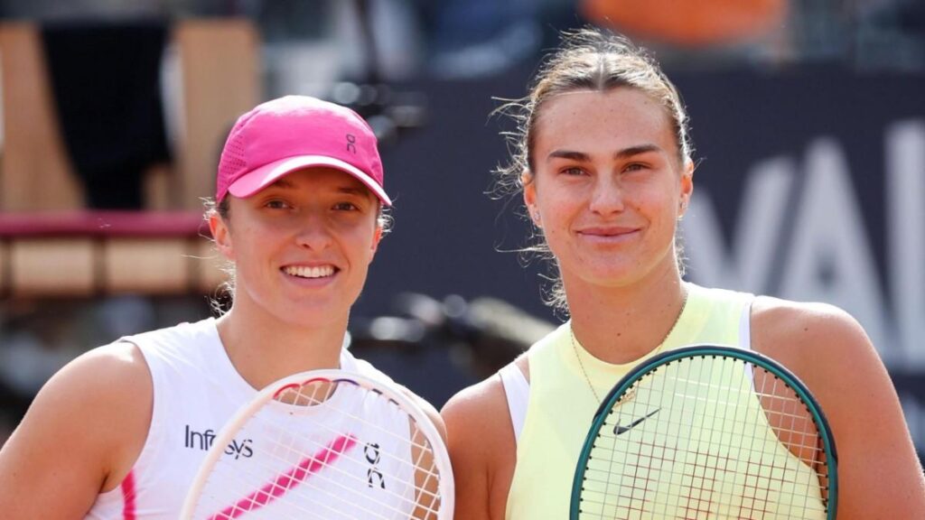 Iga Świątek vs Aryna Sabalenka Iga Świątek vs Aryna Sabalenka