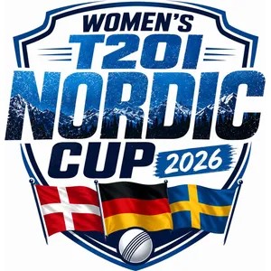 Nordic Women’s T20I Cup 2026 Logo Nordic Women’s T20I Cup 2026 Logo
