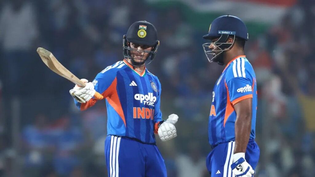 Abhishek Sharma and Sanju Samson in 3rd T20I Against Afghanistan Abhishek Sharma and Sanju Samson in 3rd T20I Against Afghanistan