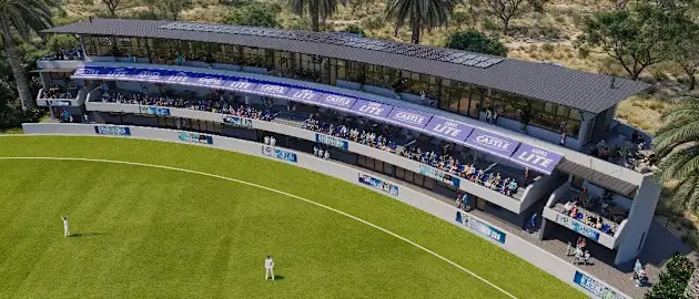 Namibia Cricket Ground in Windhoek Namibia Cricket Ground in Windhoek