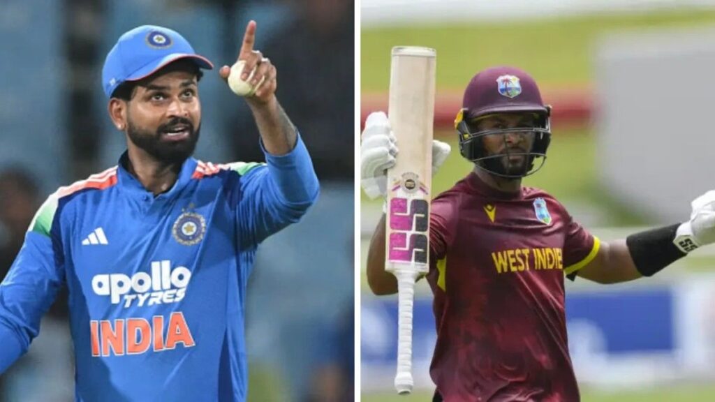 Shreyas Iyer and Shai Hope [Captains of India and West Indies for the India vs West Indies T20I Series 2026 Shreyas Iyer and Shai Hope [Captains of India and West Indies for the India vs West Indies T20I Series 2026