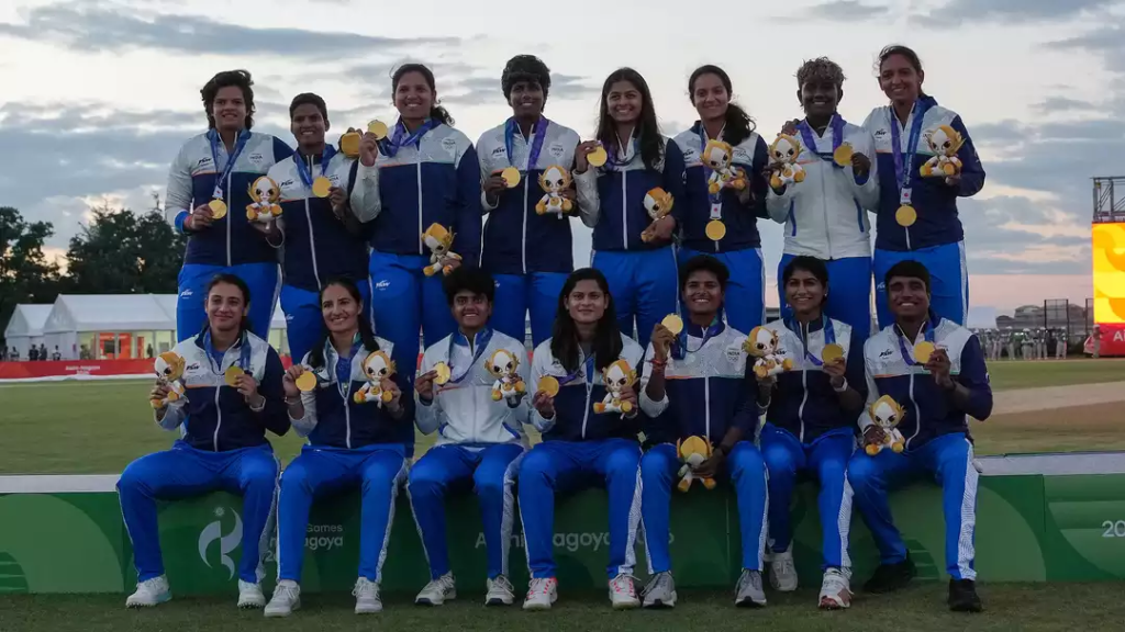 India Women with the Asian Games 2026 Gold Medal India Women with the Asian Games 2026 Gold Medal