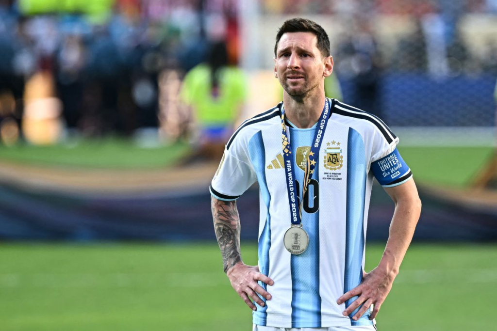 Lionel Messi emotional in the FIFA World Cup 2026 Final Lionel Messi emotional in the FIFA World Cup 2026 Final