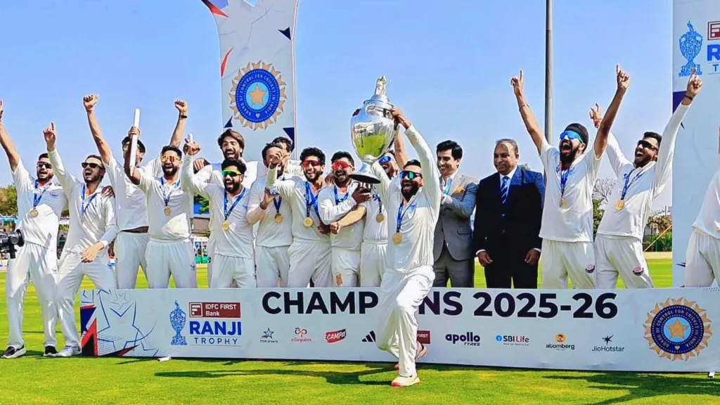Jammu & Kashmir: Ranji Trophy 2025-2026 Winners and key team in Ranji Trophy 2026–27 Group A Elite Points Table. Jammu & Kashmir: Ranji Trophy 2025-2026 Winners and key team in Ranji Trophy 2026–27 Group A Elite Points Table